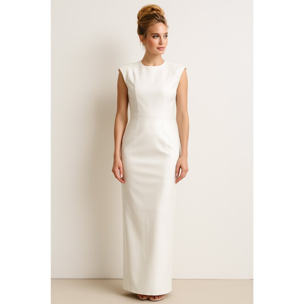 Women’s Choosy Faux Leather Sleeveless Maxi Dress – Size 2 – NWT